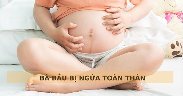 bà bầu bị ngứa