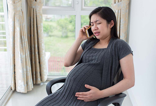 Co thắt tử cung là dấu hiệu sắp sinh trước 1 tuần